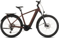 VTC Électrique Cube Kathmandu Hybrid Pro 800 Shimano Deore/Deore XT 12V 800 Wh 700 mm Rouge Orange Sun Glow 2026