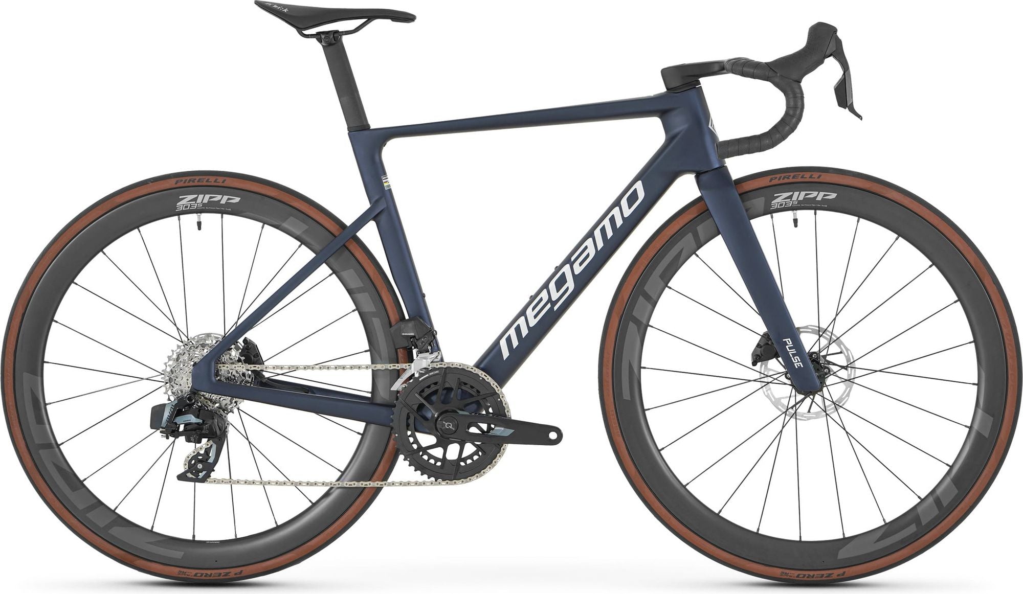 Vélo de Route Megamo Pulse 07 Sram Rival AXS 12V 700 mm Bleu Marine 2026