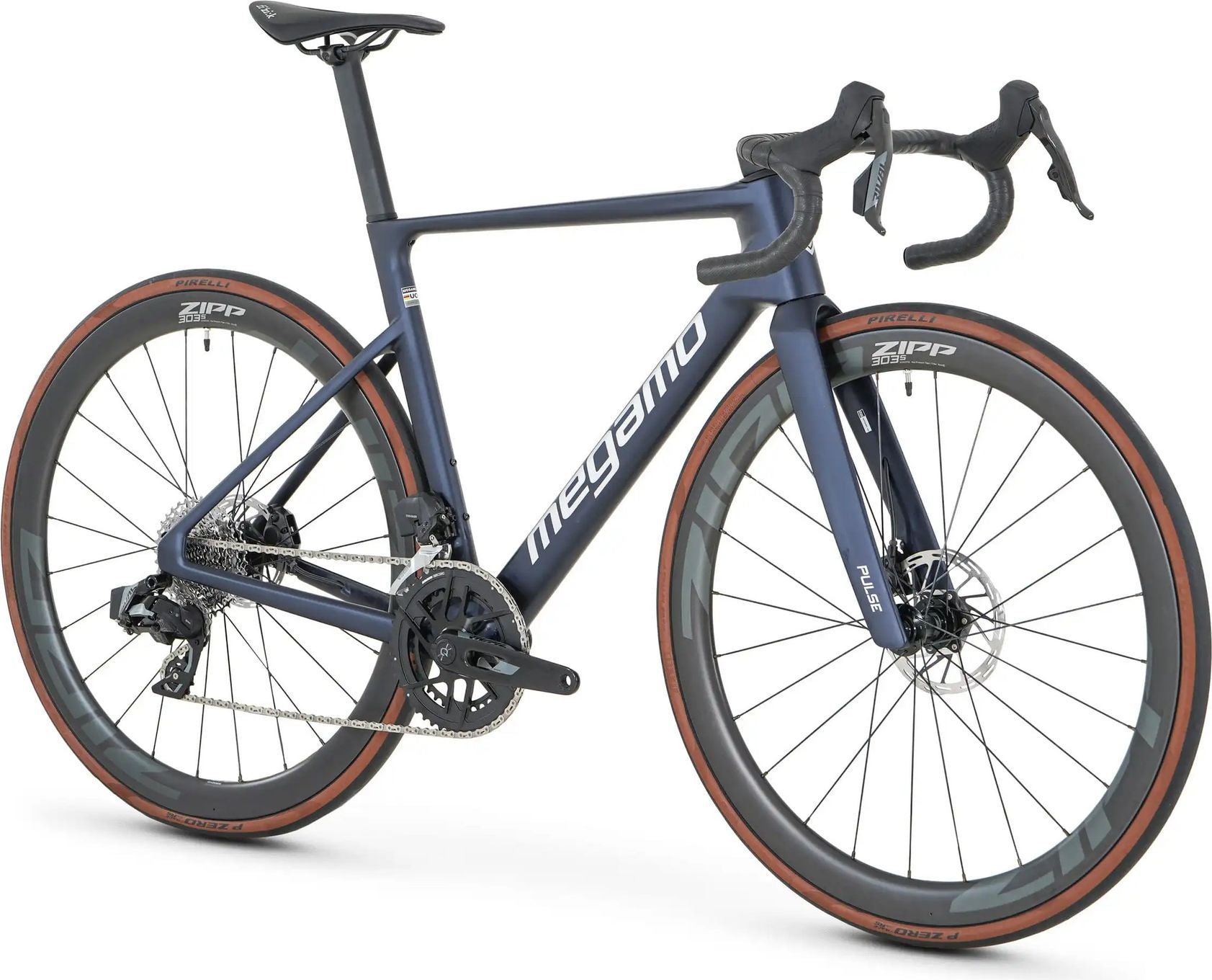 Vélo de Route Megamo Pulse 07 Sram Rival AXS 12V 700 mm Bleu Marine 2026