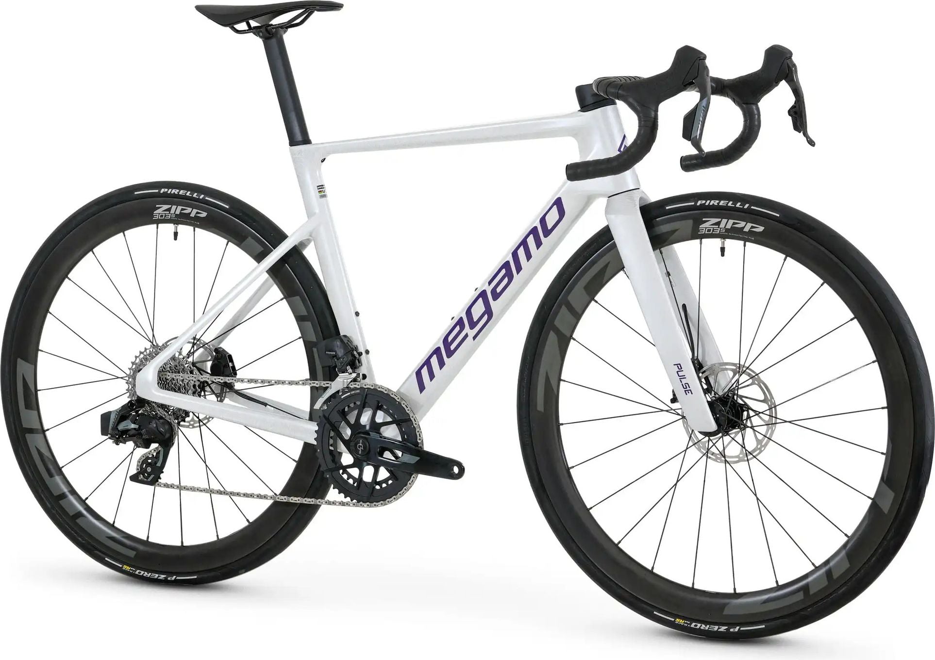 Vélo de Route Megamo Pulse 07 SLR Sram Rival AXS 12V 700 mm Blanc 2026