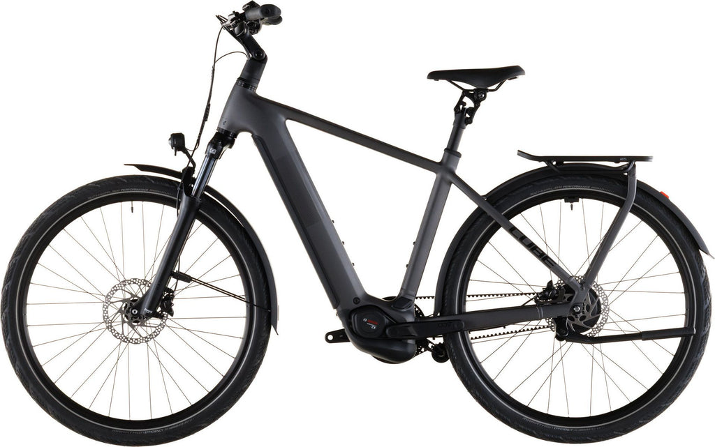 VTC Électrique Cube Kathmandu Hybrid Comfort Pro 800 Enviolo Trekking Courroie 800 Wh 700 mm Gris Slab 2026