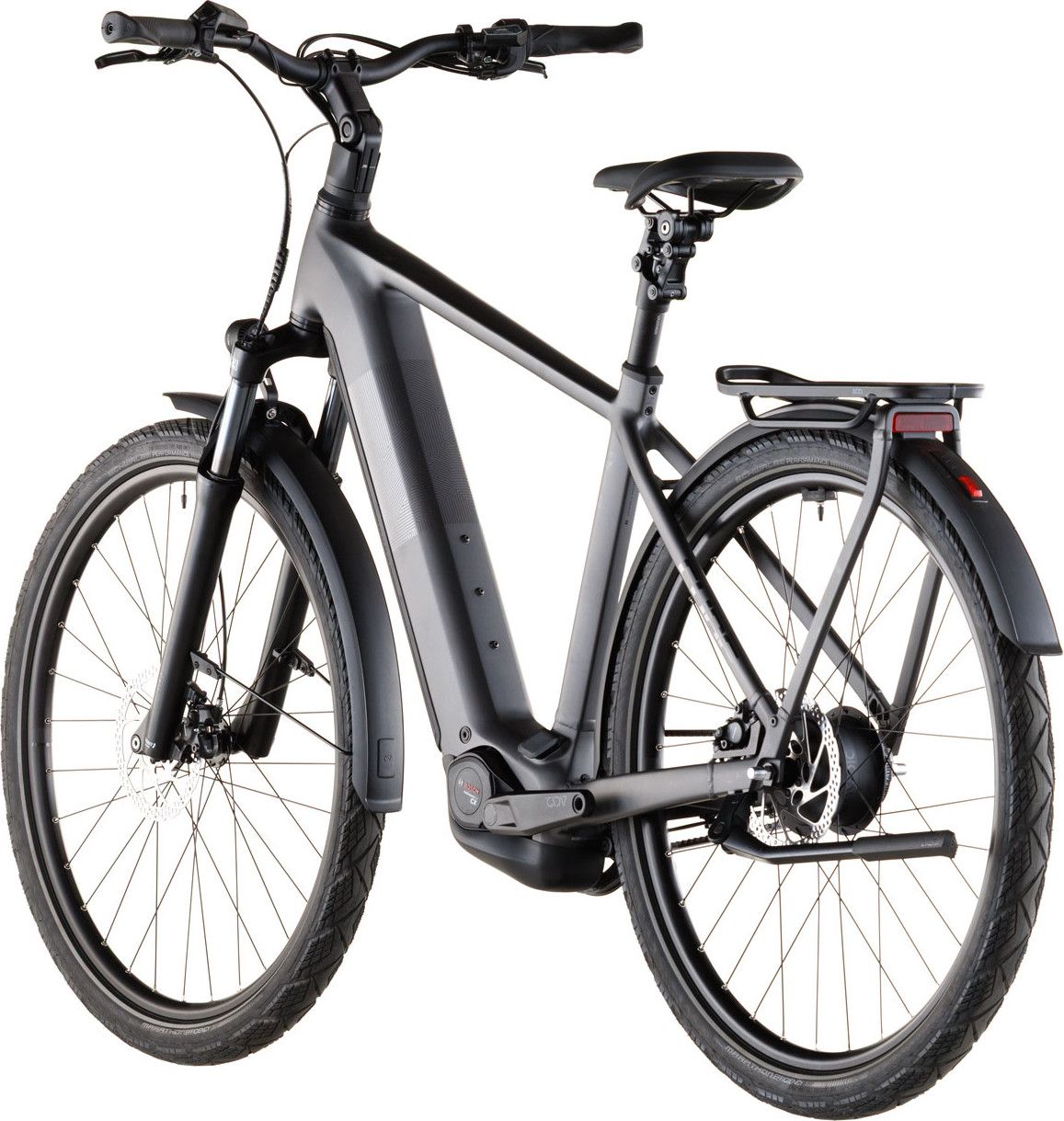 VTC Électrique Cube Kathmandu Hybrid Comfort Pro 800 Enviolo Trekking Courroie 800 Wh 700 mm Gris Slab 2026