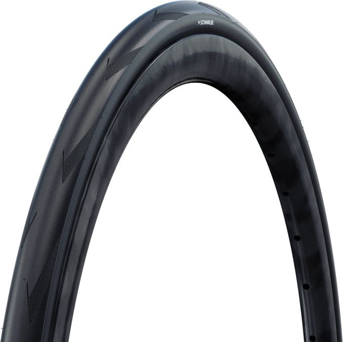 Pneu Schwalbe Pro One Aero Avant 700 mm Tubeless Ready Souple Super Race Race-Guard Addix Race Flancs Noir