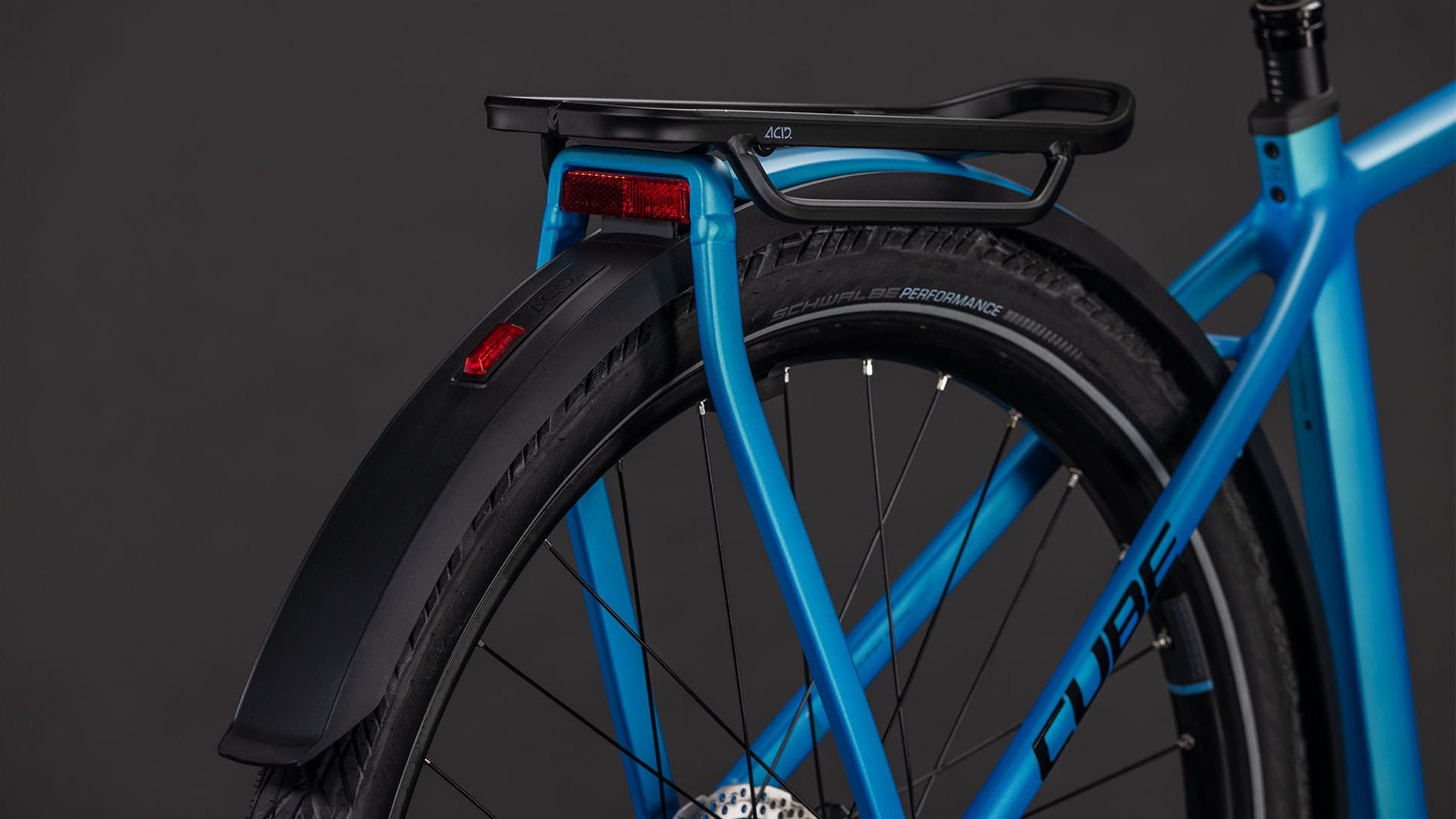 VTC Électrique Cube Kathmandu Hybrid Comfort Pro 800 Enviolo Trekking Courroie 800 Wh 700 mm Bleu Azure 2026