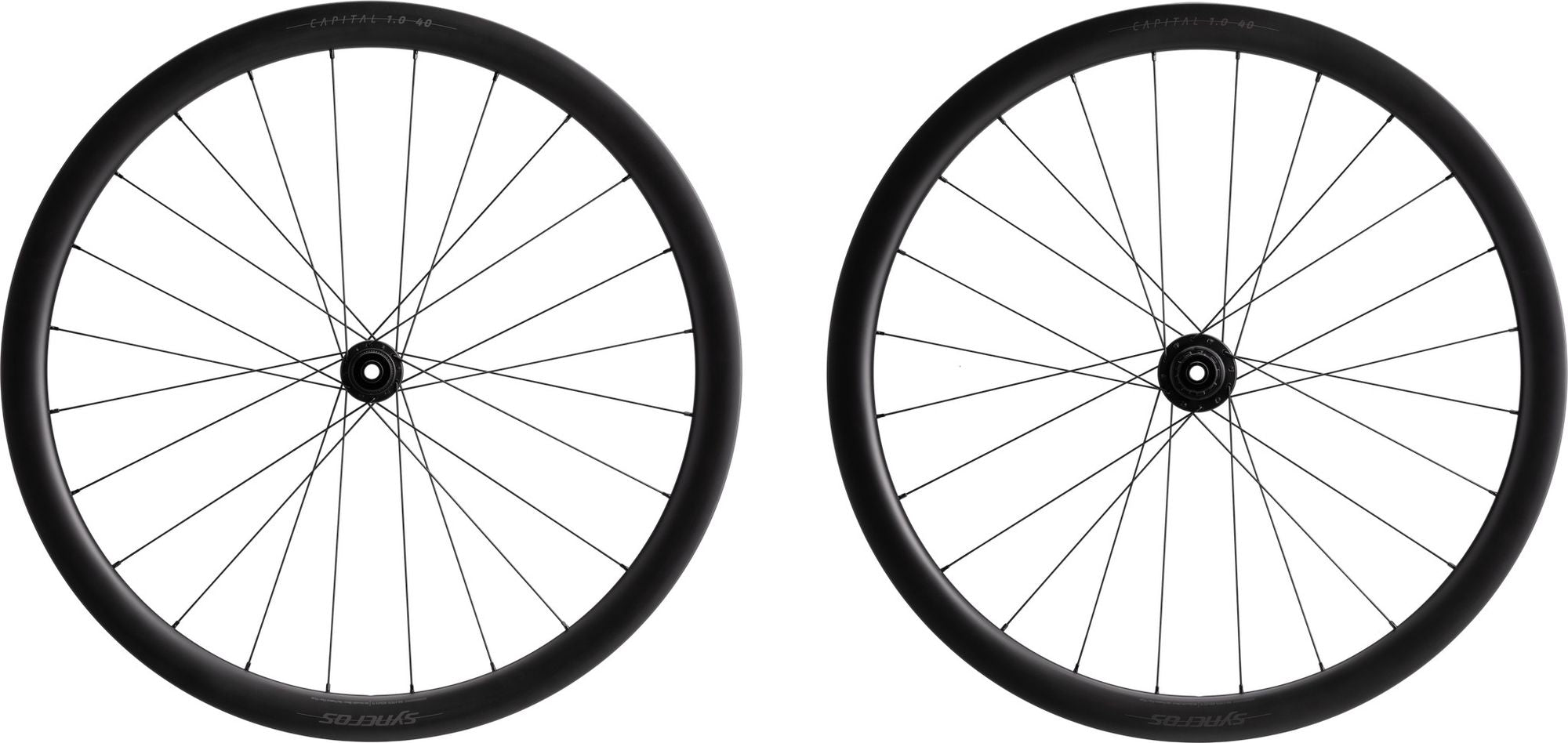 Paire de Roues Syncros Capital 1.0 40 700 mm | 12x100-12x142 mm | Center Lock