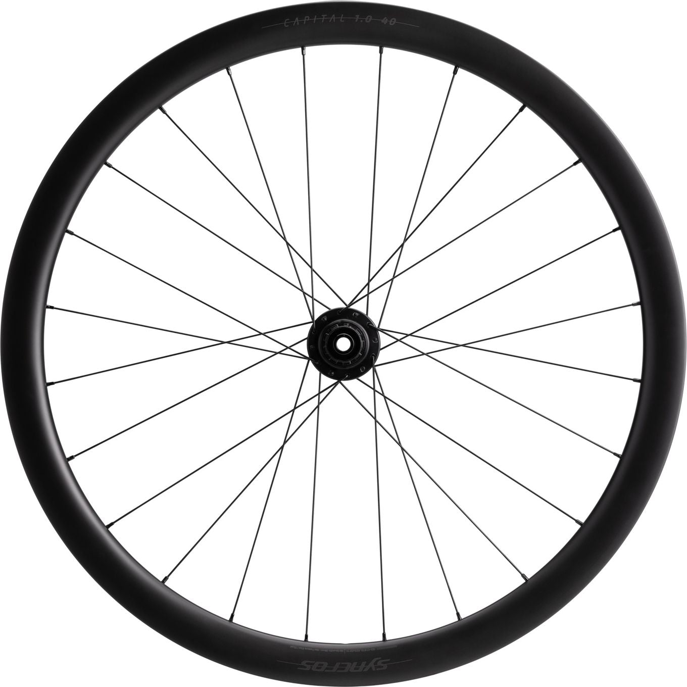 Paire de Roues Syncros Capital 1.0 40 700 mm | 12x100-12x142 mm | Center Lock