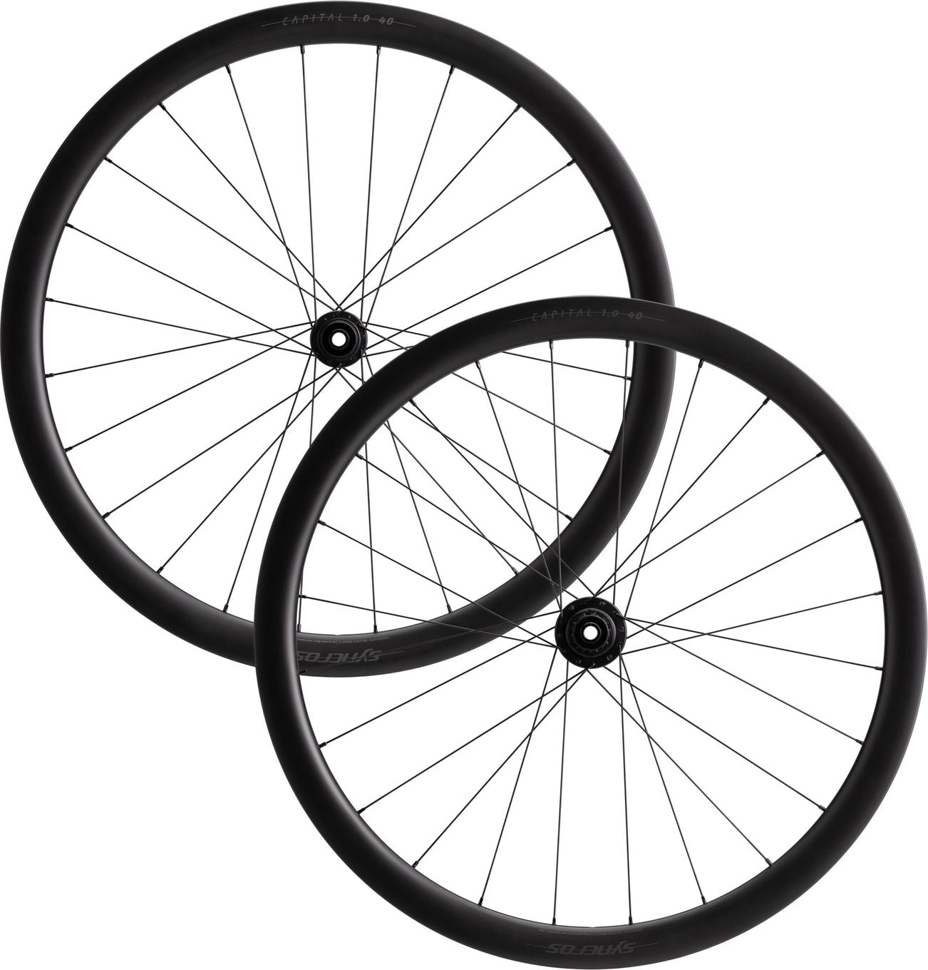 Paire de Roues Syncros Capital 1.0 40 700 mm | 12x100-12x142 mm | Center Lock