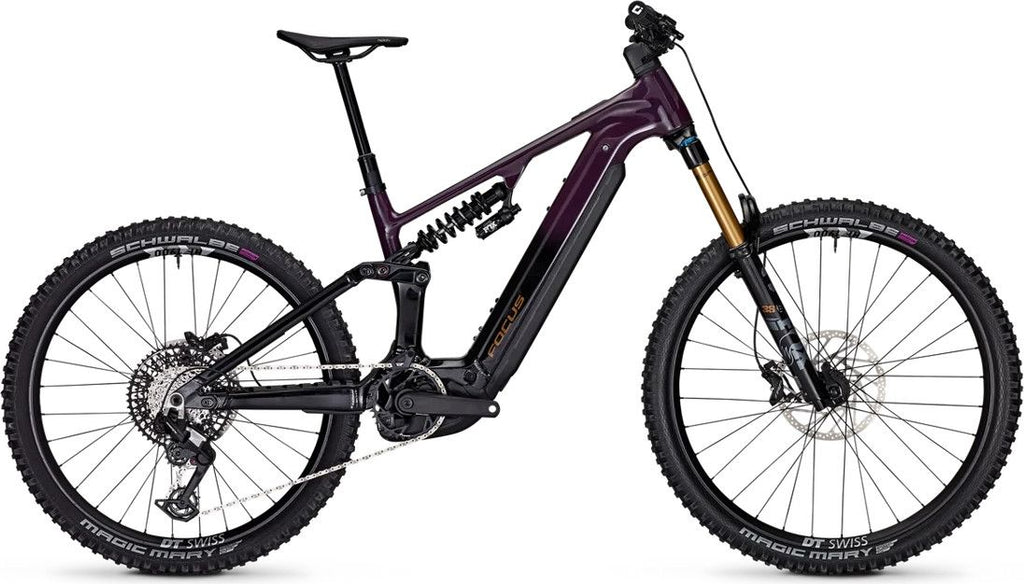 VTT Électrique Tout-Suspendu Focus SAM² 6.8 Sram 12V 800Wh Bosch 120 Nm MX (29/27.5'') Violet/Noir 2025