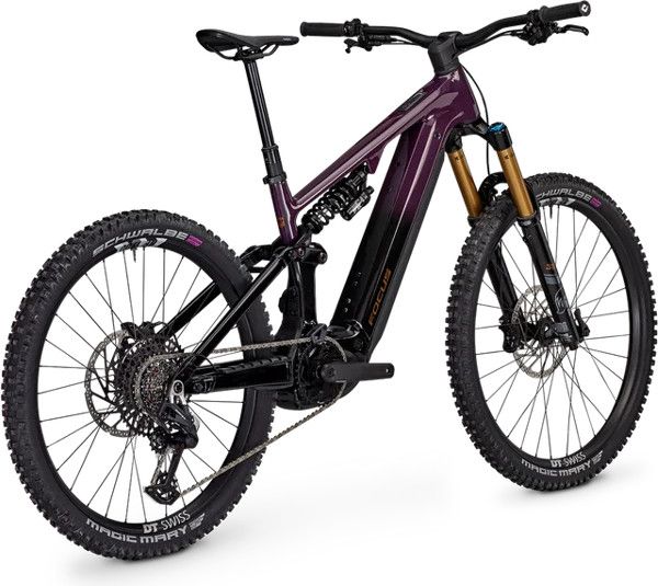 VTT Électrique Tout-Suspendu Focus SAM² 6.8 Sram 12V 800Wh Bosch 120 Nm MX (29/27.5'') Violet/Noir 2025
