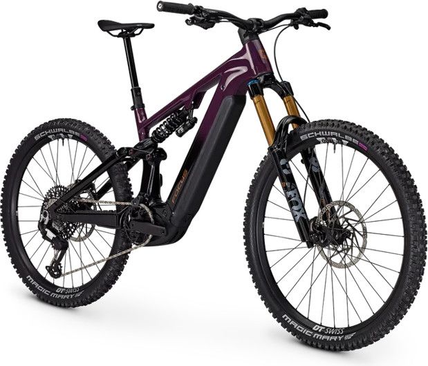 VTT Électrique Tout-Suspendu Focus SAM² 6.8 Sram 12V 800Wh Bosch 120 Nm MX (29/27.5'') Violet/Noir 2025