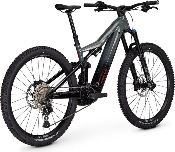 VTT Électrique Tout-Suspendu Focus JAM² 6.9 Shimano 12V 600Wh Bosch 120 Nm 29'' Gris/Noir 2025