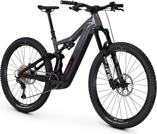 VTT Électrique Tout-Suspendu Focus JAM² 6.9 Shimano 12V 800Wh Bosch 120 Nm 29'' Gris/Noir 2025