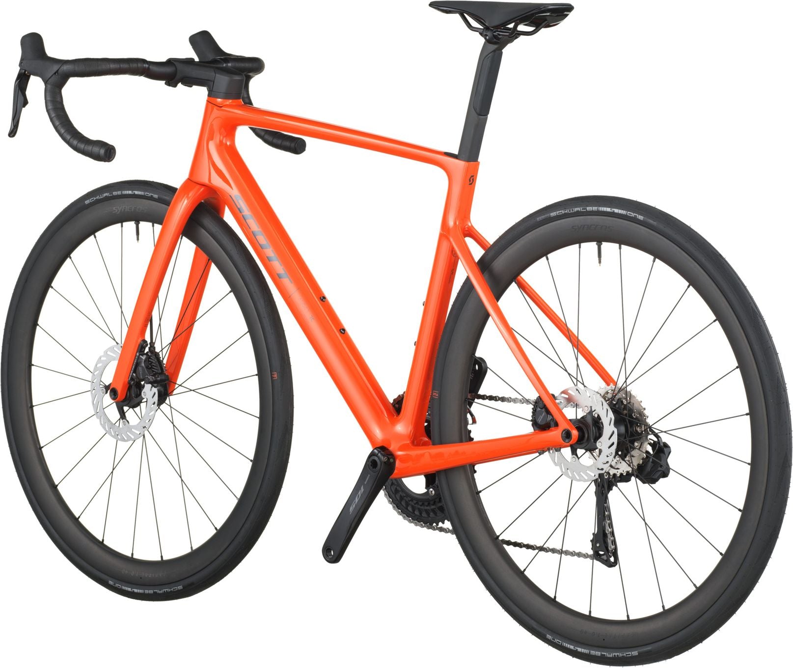 Vélo de Route Scott Addict RC 30 Shimano 105 Di2 12V 700 mm Orange 2026