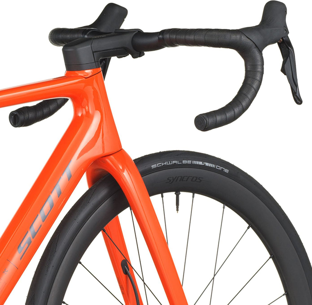 Vélo de Route Scott Addict RC 30 Shimano 105 Di2 12V 700 mm Orange 2026