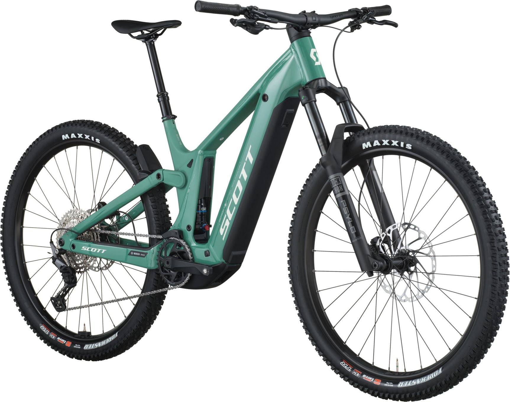VTT Électrique Tout-Suspendu Scott Patron 930 Shimano 12V 800Wh Bosch 120 Nm 29'' Vert 2026