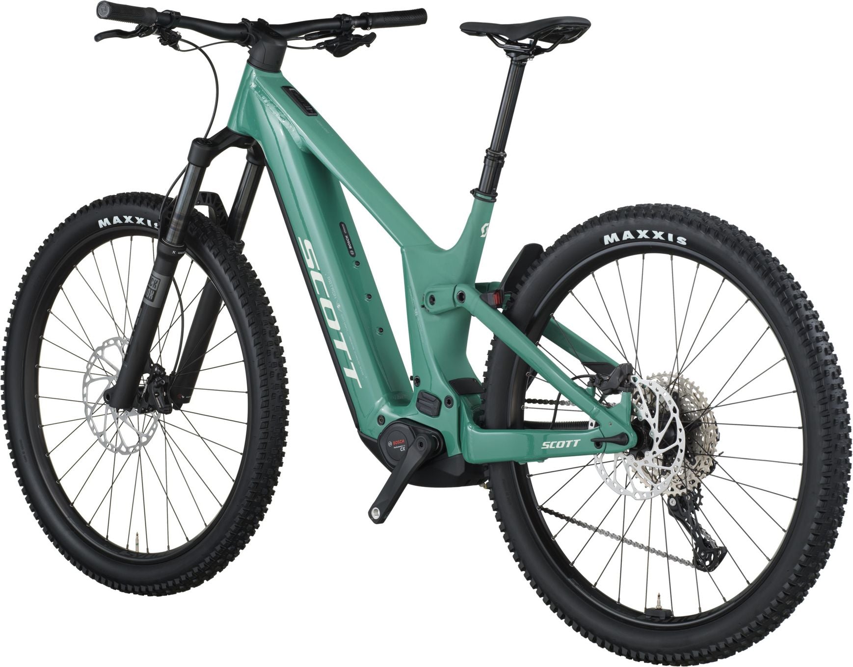 VTT Électrique Tout-Suspendu Scott Patron 930 Shimano 12V 800Wh Bosch 120 Nm 29'' Vert 2026