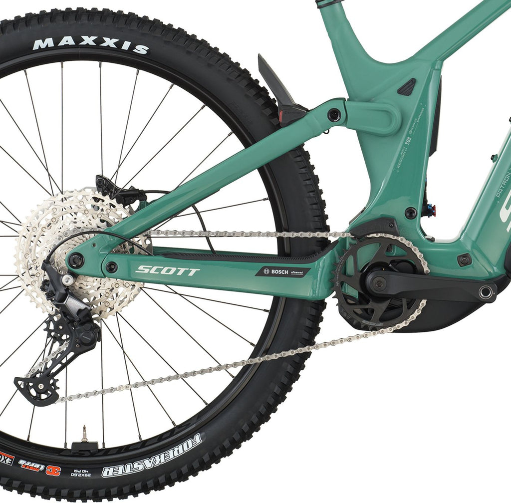 VTT Électrique Tout-Suspendu Scott Patron 930 Shimano 12V 800Wh Bosch 120 Nm 29'' Vert 2026