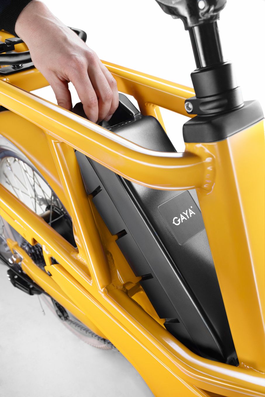 Vélo Cargo GAYA, L'Incroyable Le Court, Safran, pack adulte