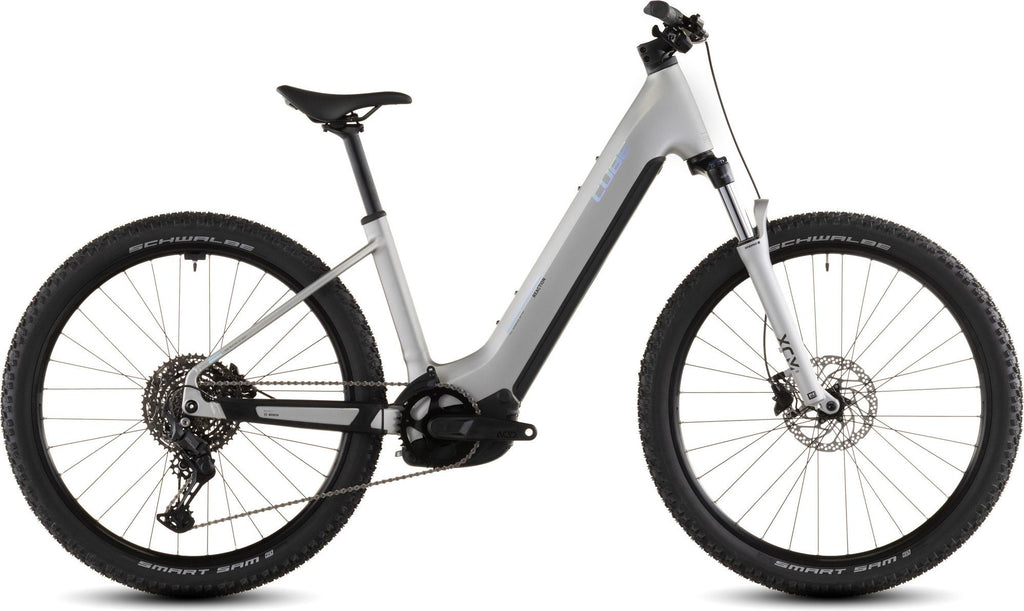 VTT Électrique Cube Reaction Hybrid One 800 Easy Entry Shimano 10V 800 Wh Bosch 120 Nm 27.5'' Gris Sleek 2026
