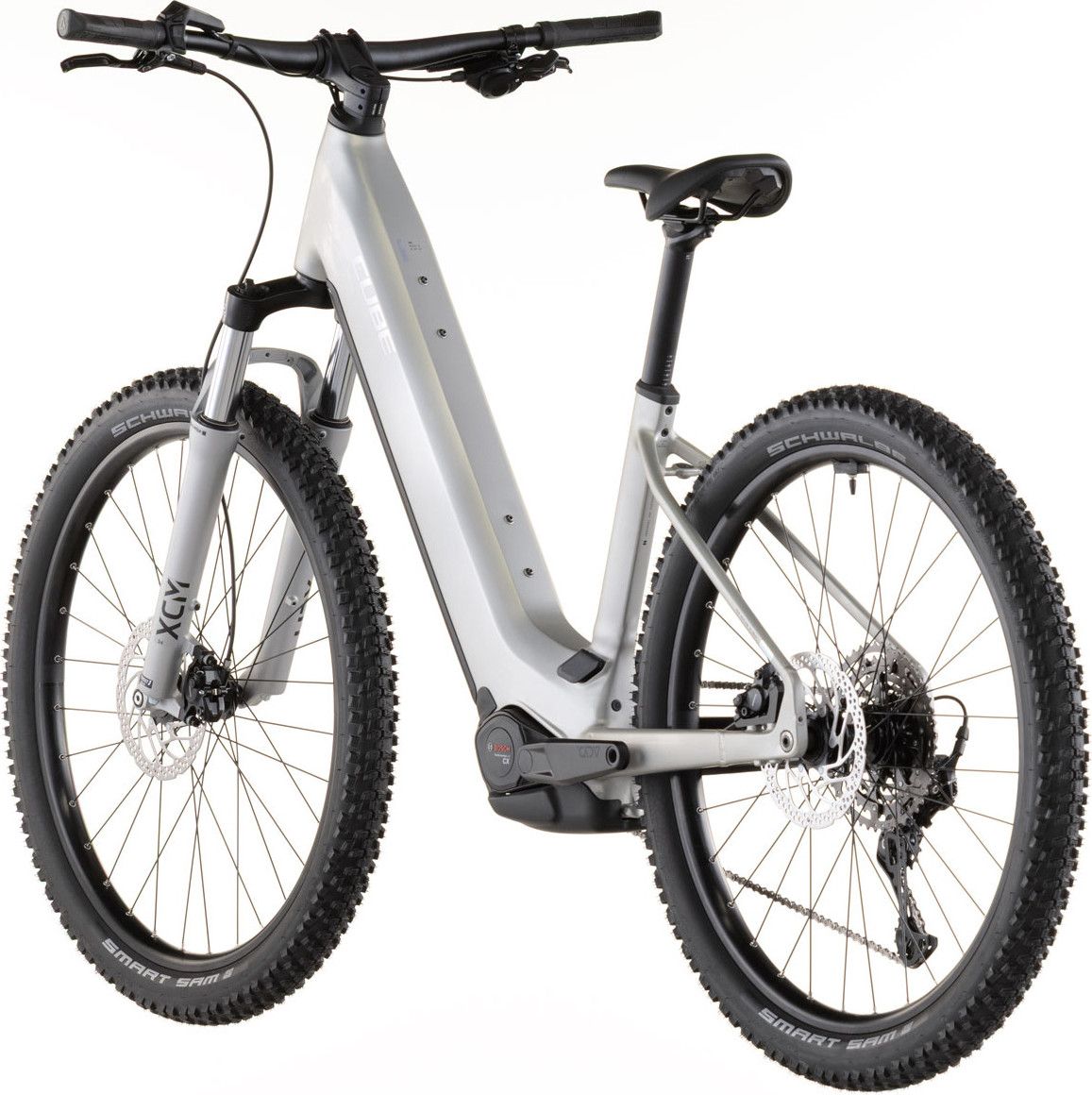 VTT Électrique Cube Reaction Hybrid One 800 Easy Entry Shimano 10V 800 Wh Bosch 120 Nm 27.5'' Gris Sleek 2026