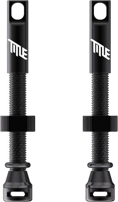 Paire de Valves Tubeless Title Presta Noir