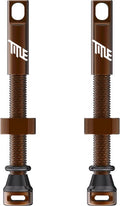 Paire de Valves Tubeless Title Presta Bronze