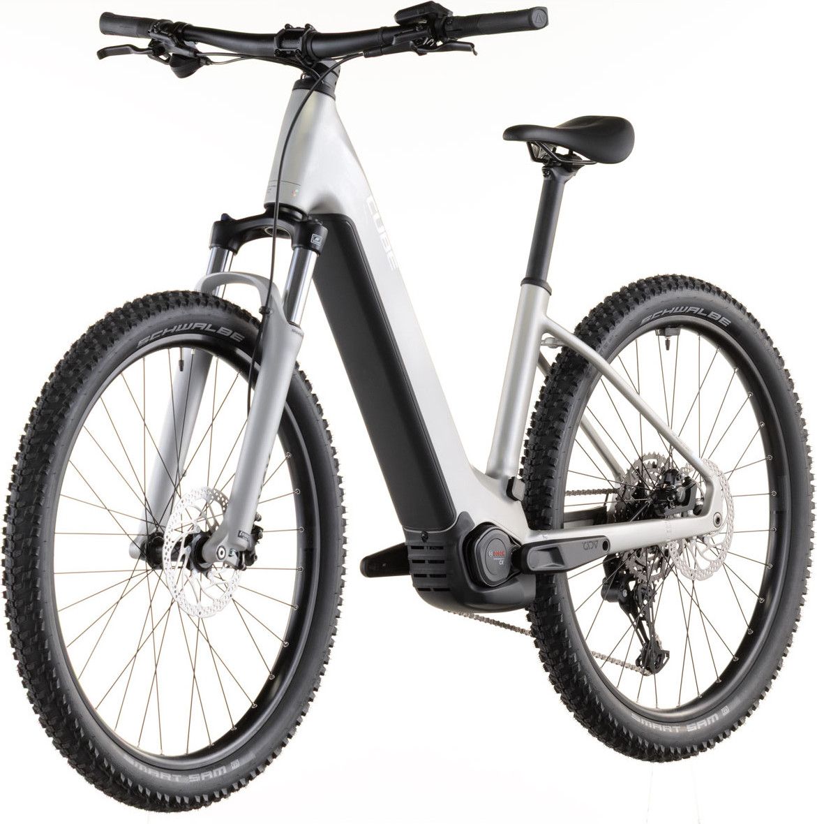 VTT Électrique Cube Reaction Hybrid One 600 Easy Entry Shimano 10V 600 Wh Bosch 120 Nm 27.5'' Gris Sleek 2026