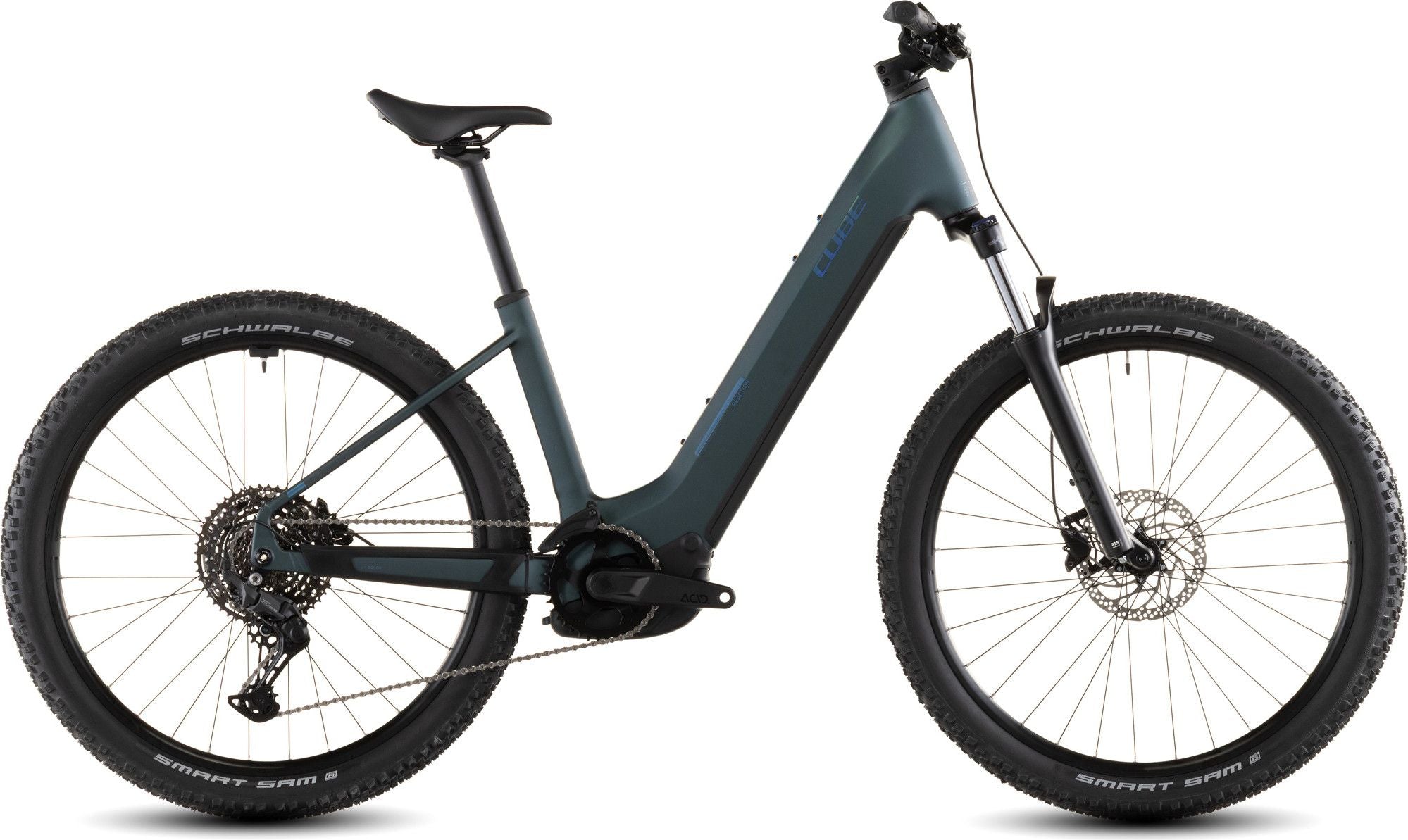 VTT Électrique Cube Reaction Hybrid One 600 Easy Entry Shimano 10V 600 Wh Bosch 120 Nm 27.5'' Vert Royal 2026