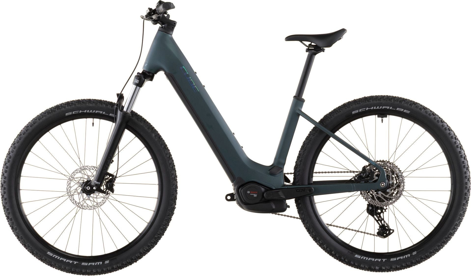 VTT Électrique Cube Reaction Hybrid One 600 Easy Entry Shimano 10V 600 Wh Bosch 120 Nm 27.5'' Vert Royal 2026