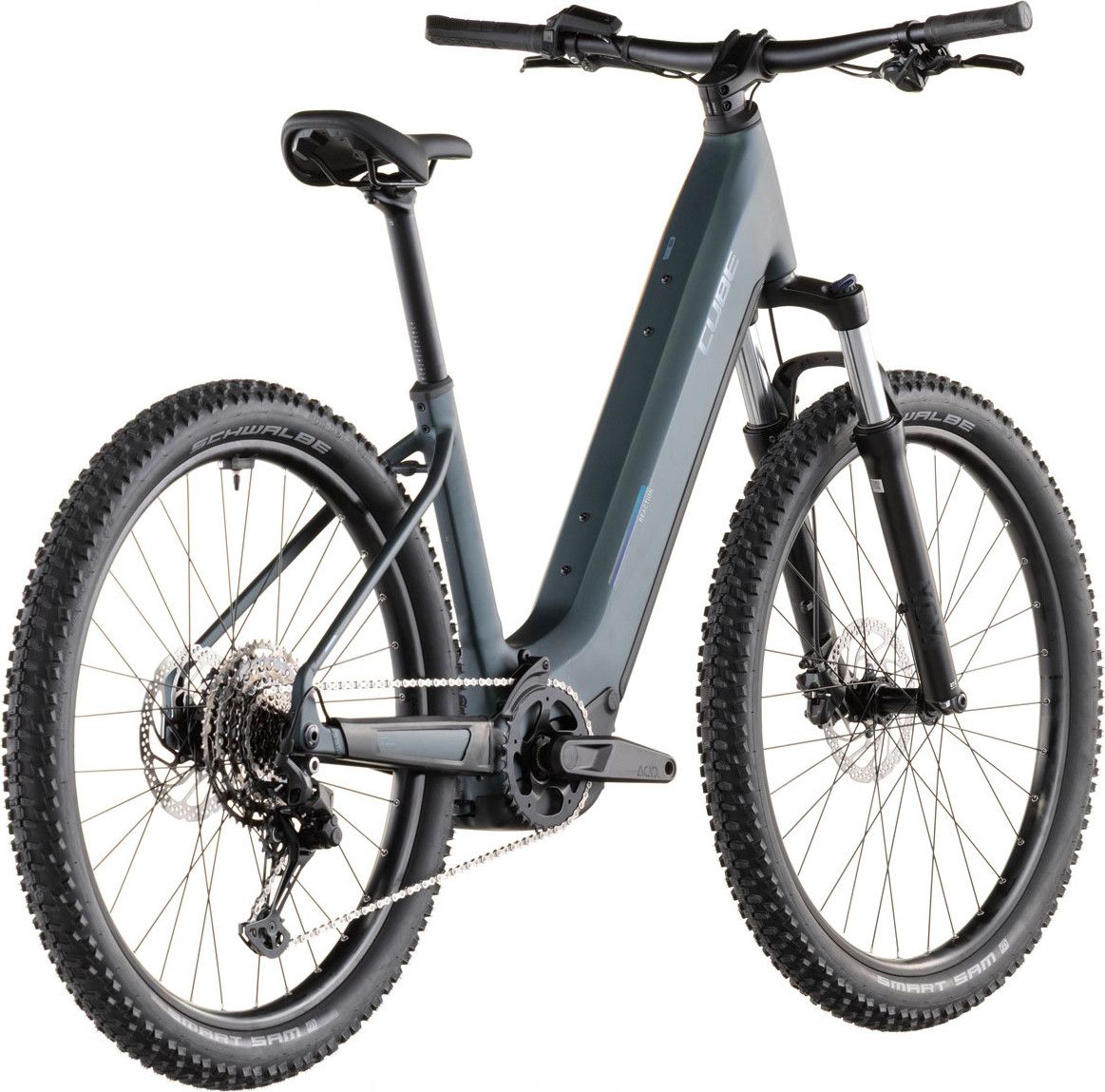 VTT Électrique Cube Reaction Hybrid One 600 Easy Entry Shimano 10V 600 Wh Bosch 120 Nm 27.5'' Vert Royal 2026
