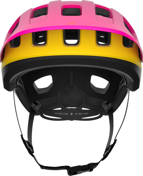 Casque VTT Poc Cularis Pure Mips Rose/Jaune
