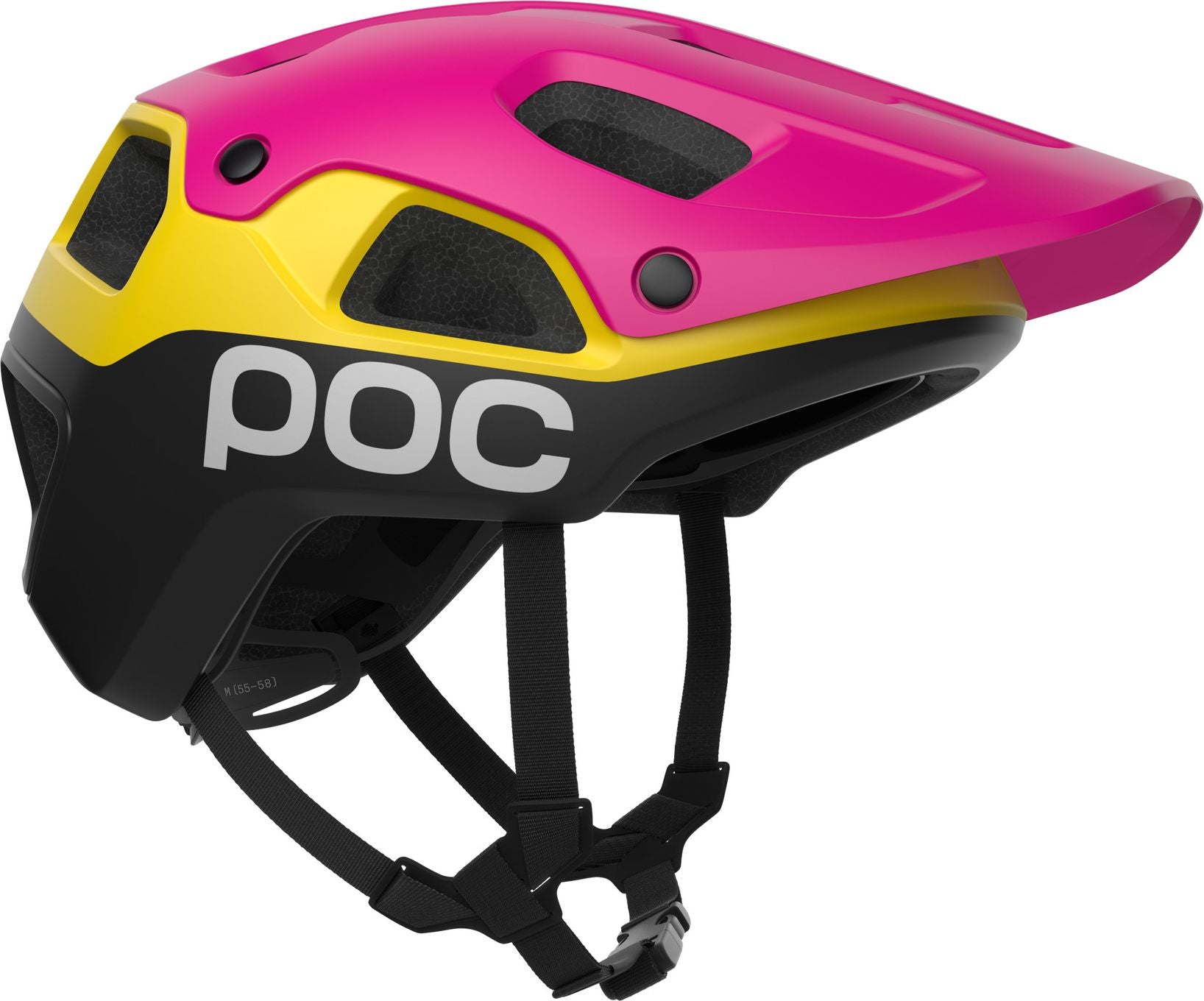 Casque VTT Poc Cularis Pure Mips Rose/Jaune
