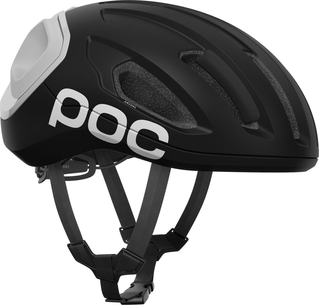 Casque Route Poc Amidal Mips Noir/Blanc
