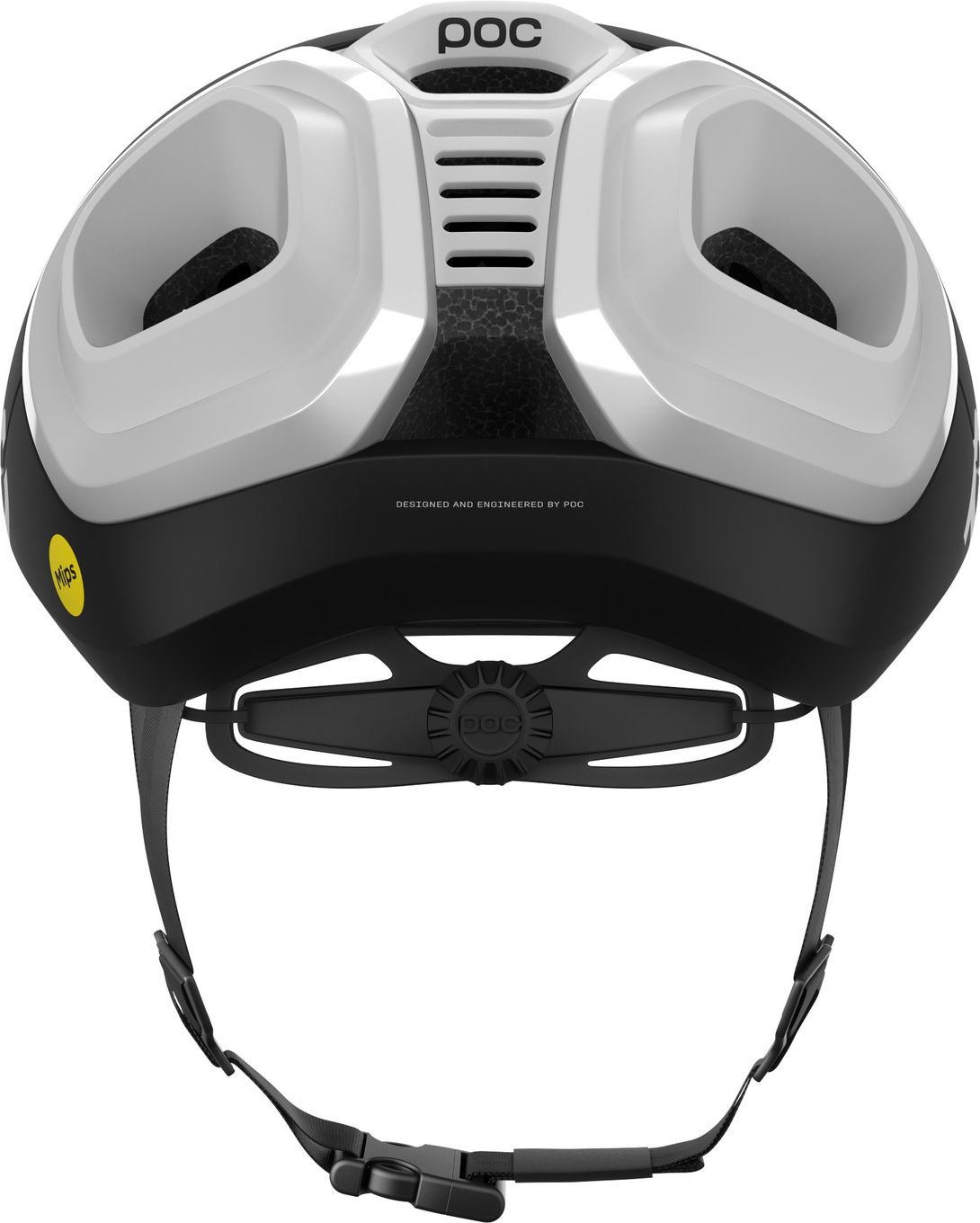 Casque Route Poc Amidal Mips Noir/Blanc