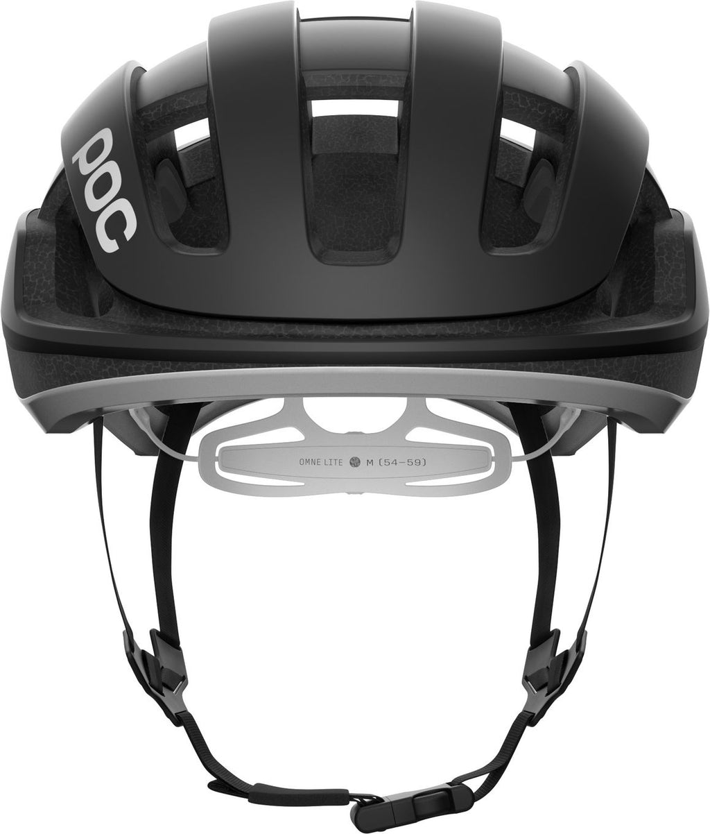 Casque Route Poc Omne Lite Noir/Blanc