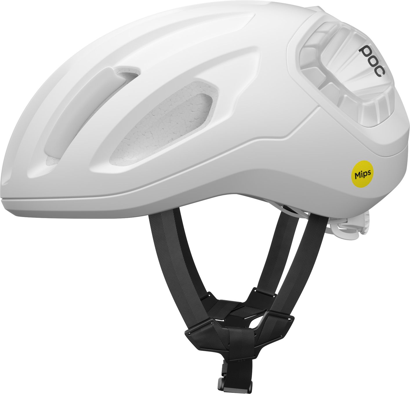 Casque Route Poc Amidal Mips Noir/Blanc