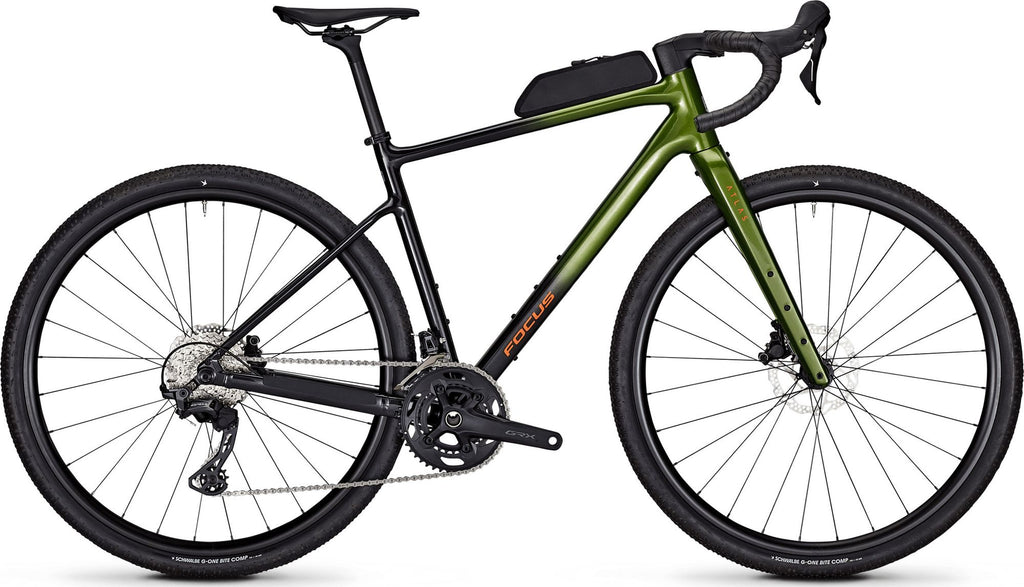 Vélo de Gravel Focus Atlas 6.9 Shimano GRX 12V 700 mm Vert/Noir 2026