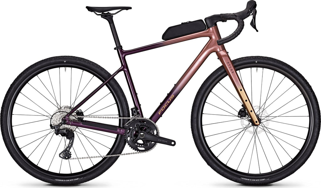 Vélo de Gravel Focus Atlas 6.9 Shimano GRX 12V 700 mm Rose/Violet 2026