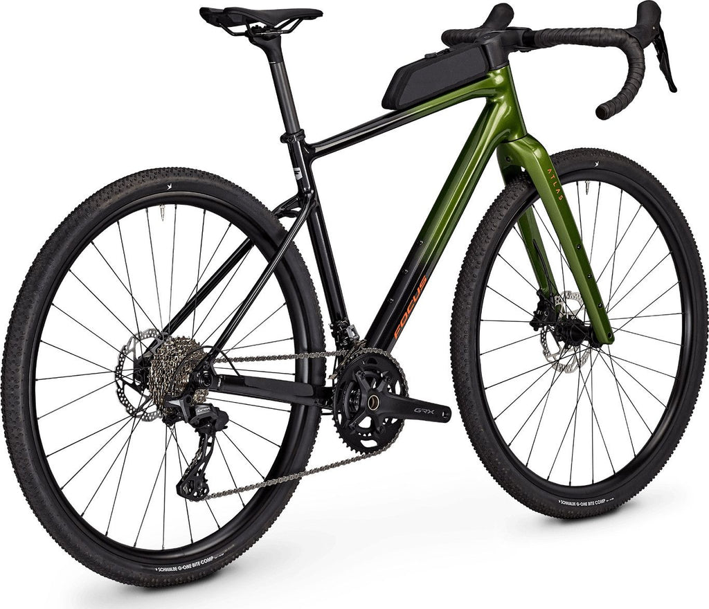 Vélo de Gravel Focus Atlas 6.9 Shimano GRX 12V 700 mm Vert/Noir 2026