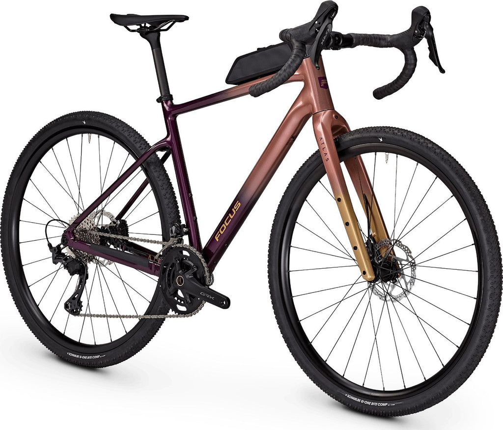 Vélo de Gravel Focus Atlas 6.9 Shimano GRX 12V 700 mm Rose/Violet 2026