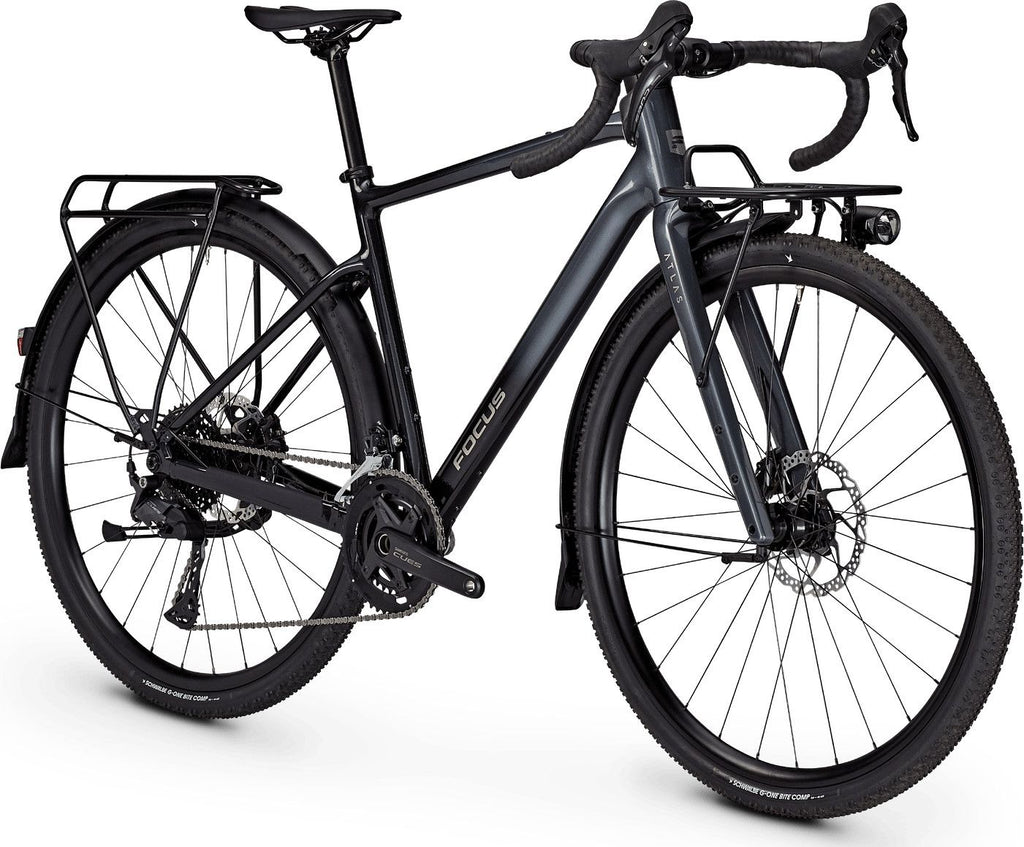 Vélo de Voyage Focus Atlas 6.8 EQP Shimano Cues 10V 700 mm Gris/Noir 2026