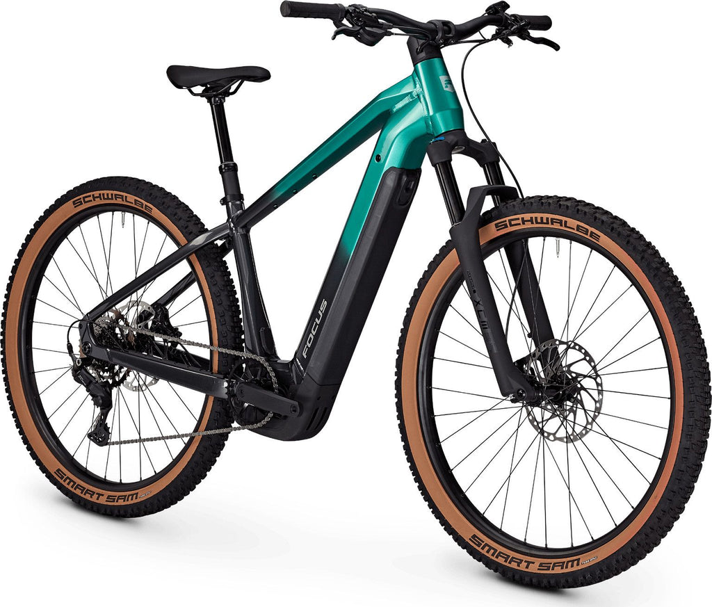 VTT Électrique Semi-Rigide Focus Jarifa² 6.7 X Shimano 9V 600Wh Bosch 120 Nm 29'' Vert/Noir 2026
