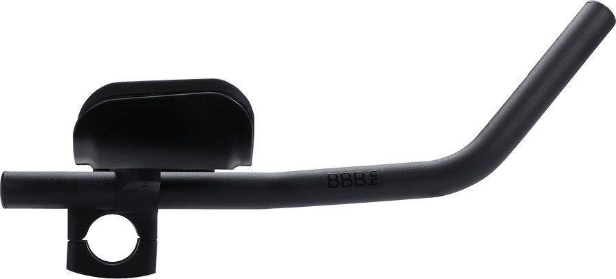 Prolongateurs BBB AeroPro Ergo-Bend Aluminium Noir