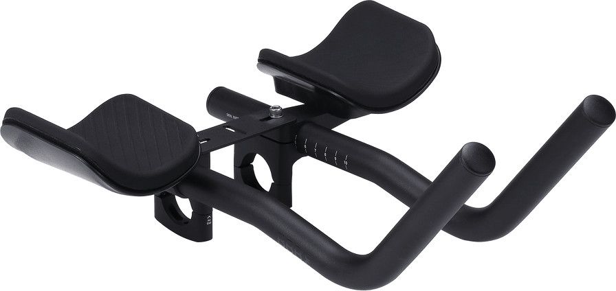 Prolongateurs BBB AeroPro J-Bend Aluminium Noir