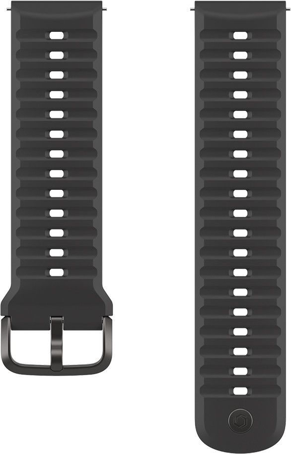 Bracelet de Montre Coros Apex 4 22 mm Silicone Noir