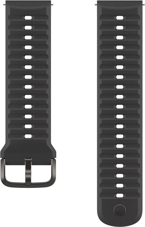 Bracelet de Montre Coros Apex 4 24 mm Silicone Noir
