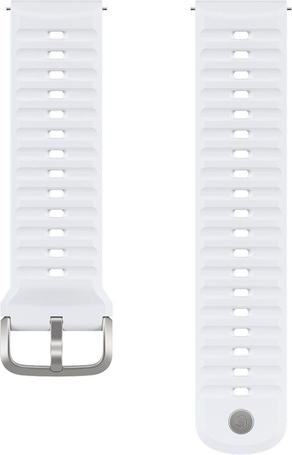 Bracelet de Montre Coros Apex 4 24 mm Silicone Blanc