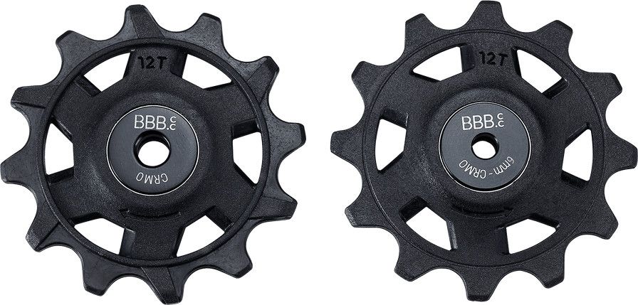Galets Roulements CrMo BBB RollerBoys 12 Dents SRAM XPLR Noir