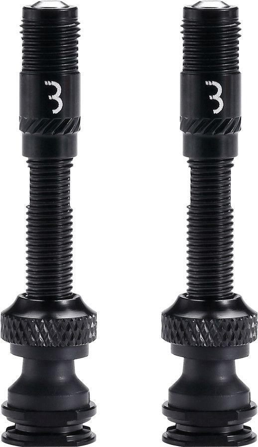 Valves Tubeless BBB CoreCap AL Noir