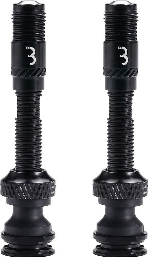 Valves Tubeless BBB CoreCap AL Noir